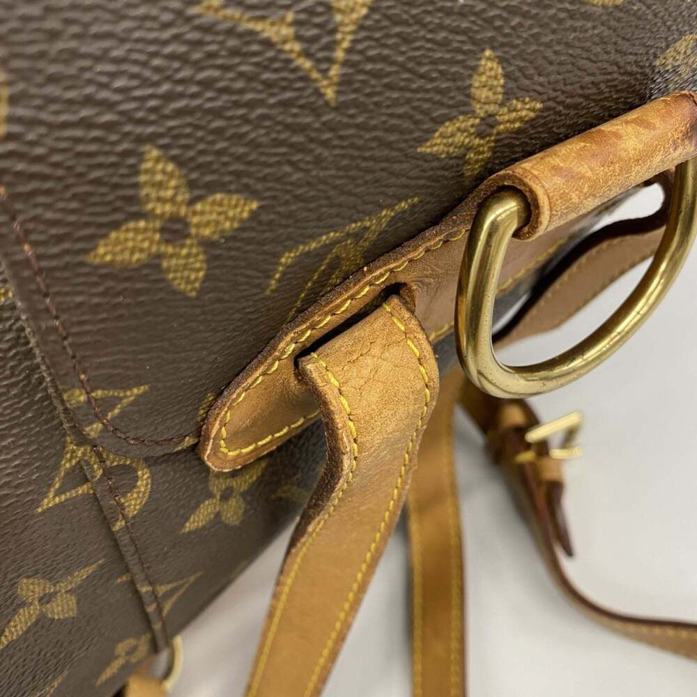 LOUIS VUITTON Brown Monogram Backpack - Picture 10 of 11